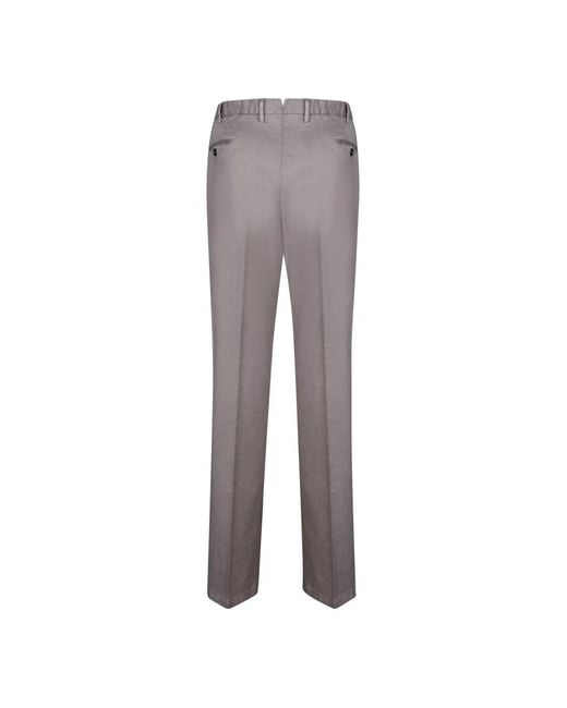 Dell'Oglio Gray Suit Trousers for men