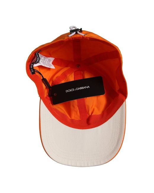 Dolce & Gabbana Orange Hats & Caps