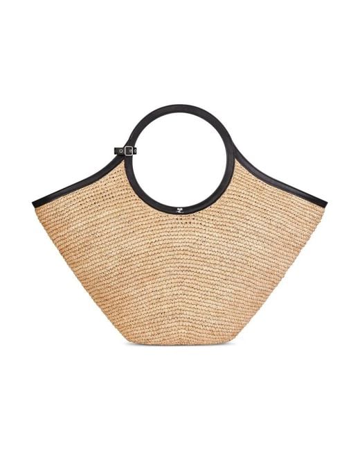 Courreges Metallic Shoulder Bags