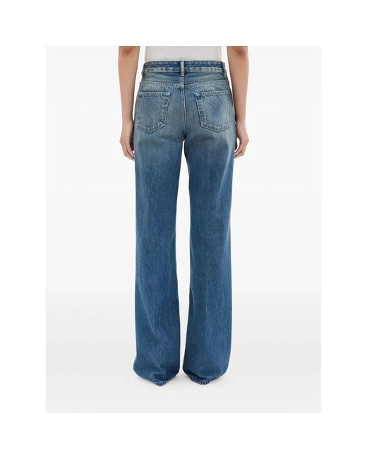 Ann Demeulemeester Blue Bootcut Jeans
