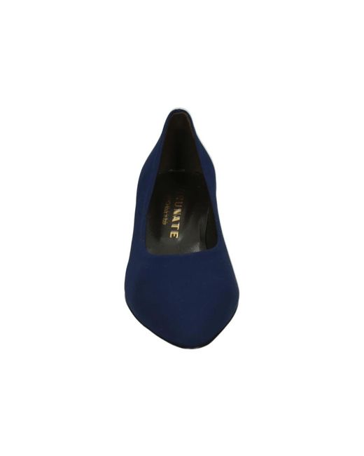 Brunate Schoenen ,Blauw ,Leer Blauwe Effen Pumps Met G Breedte in het Blue