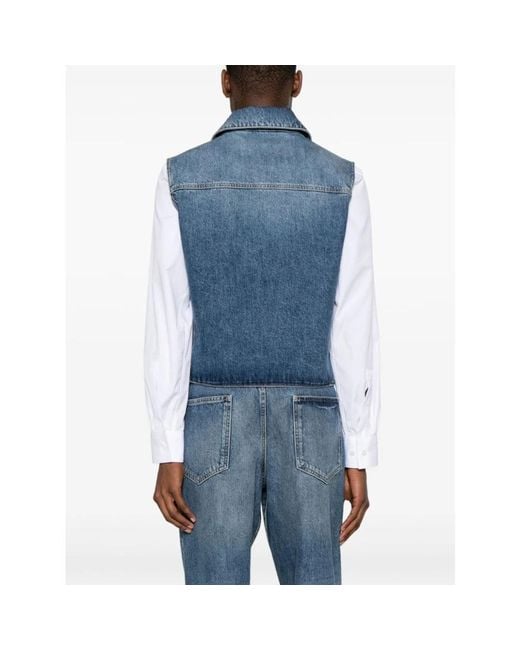 Givenchy Vests in het Blue voor heren