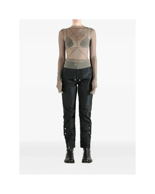 Rick Owens Green Long Sleeve T-Shirts