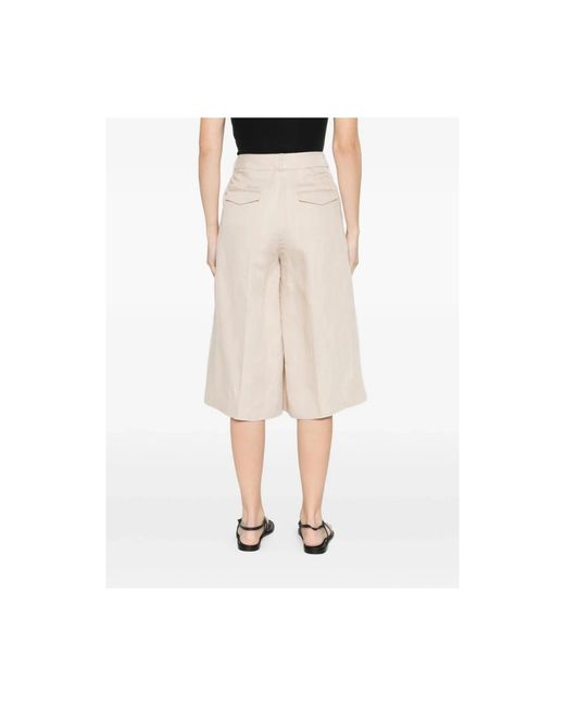 Peserico Natural Long Shorts