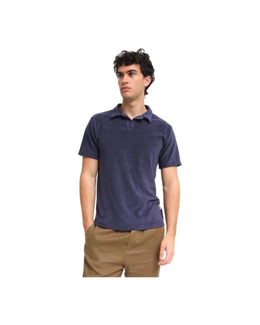 Peninsula Blue Polo Shirts for men