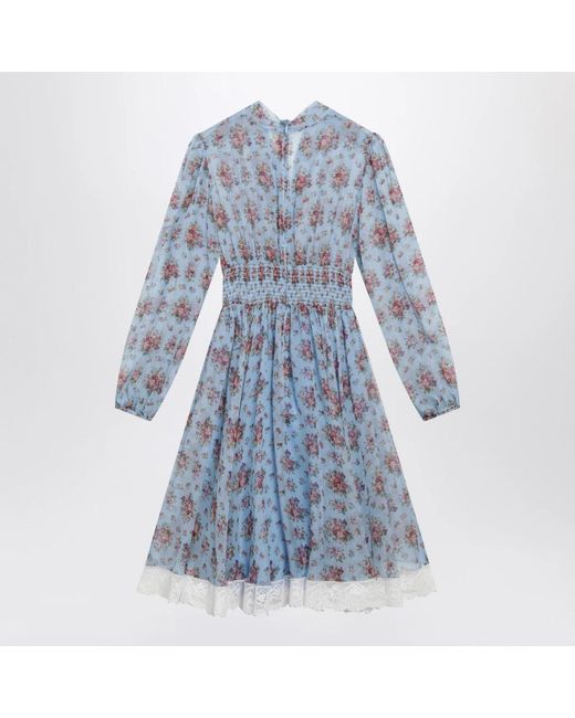 Dolce & Gabbana Blue Short Dresses
