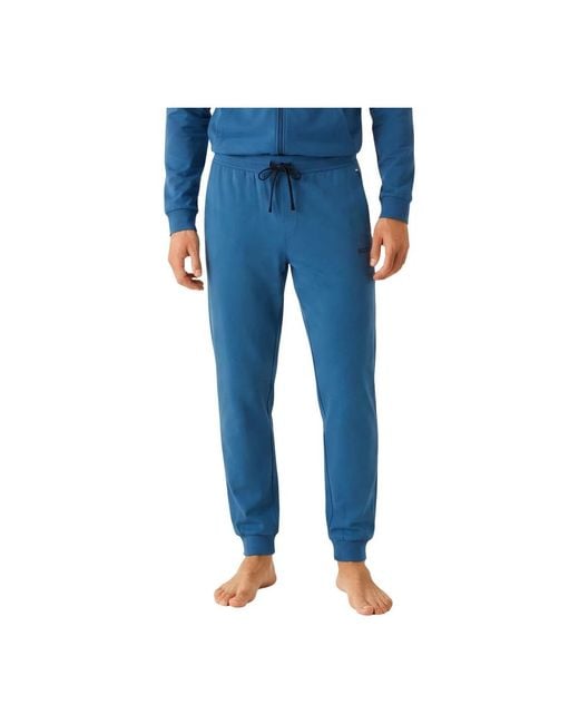 Boss Blue Sweatpants for men