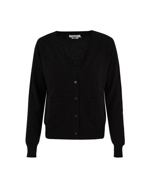 Not Shy Black Cashmere Knitwear