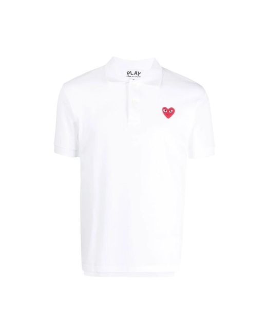 COMME DES GARÇONS PLAY Polo shirts in White für Herren