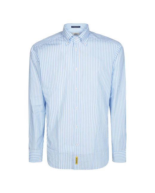B.D. Baggies Camicia Pari Pari in het Blue voor heren