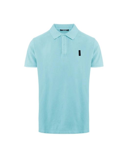 Bomboogie Blue Polo Shirts for men