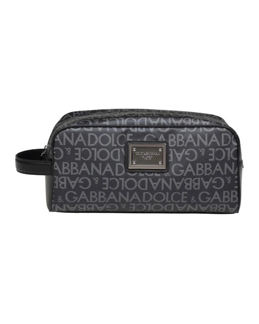 Toilet bags di Dolce & Gabbana in Black da Uomo