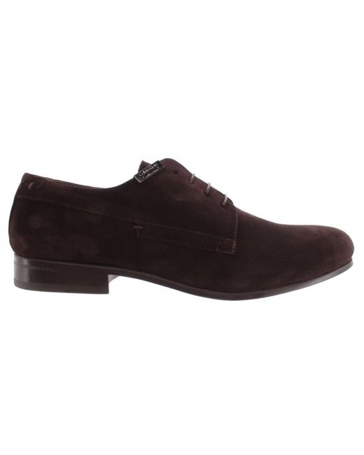 Calvin Klein Suede leder schuhe 1004 in Brown für Herren