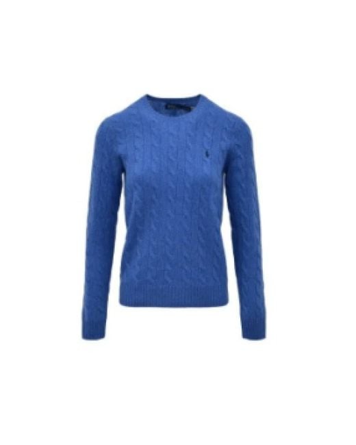 Polo Ralph Lauren Blue Round-Neck Knitwear