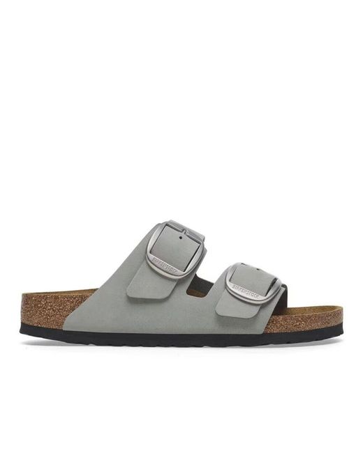 Birkenstock Brown Sliders