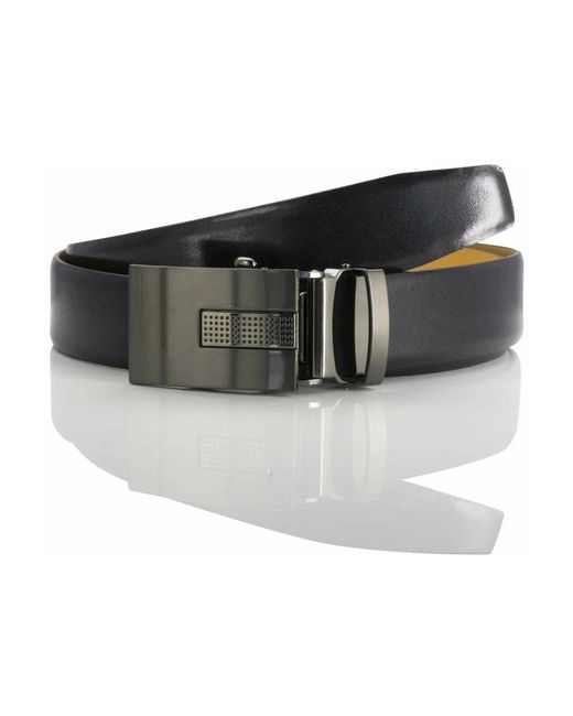 Lindenmann Timeless Gürtel in Black für Herren