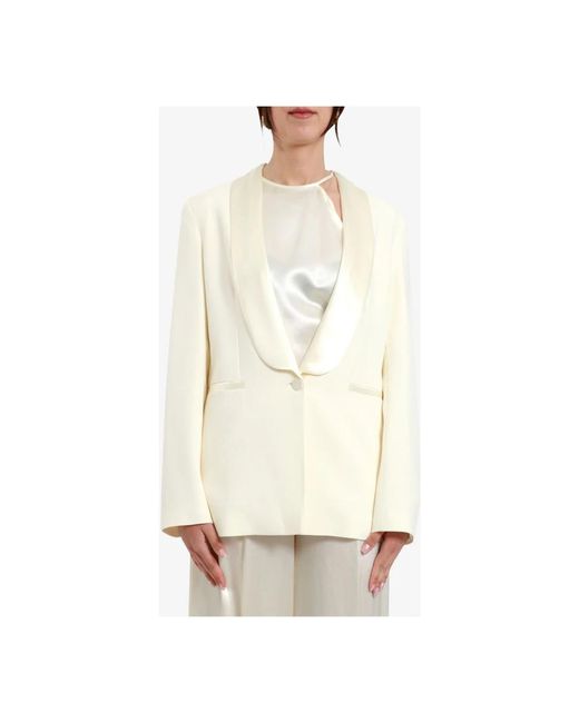 Jackets > blazers Erika Cavallini Semi Couture en coloris White