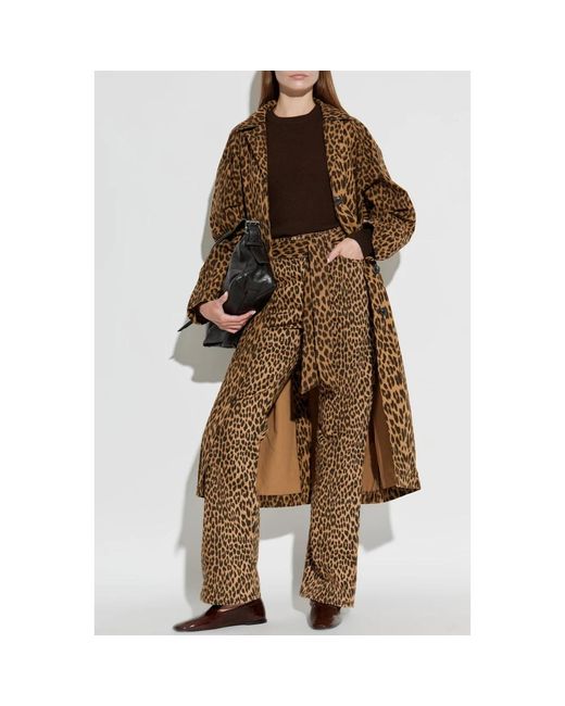 Zadig & Voltaire Straight Trousers in het Brown