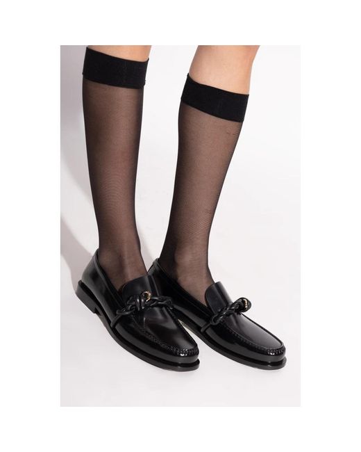 Jil Sander Black Loafers
