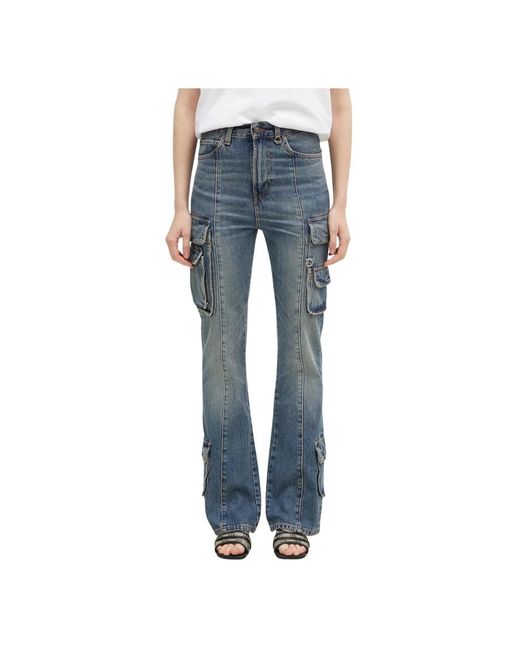 Flared Jeans Fiorucci de color Blue