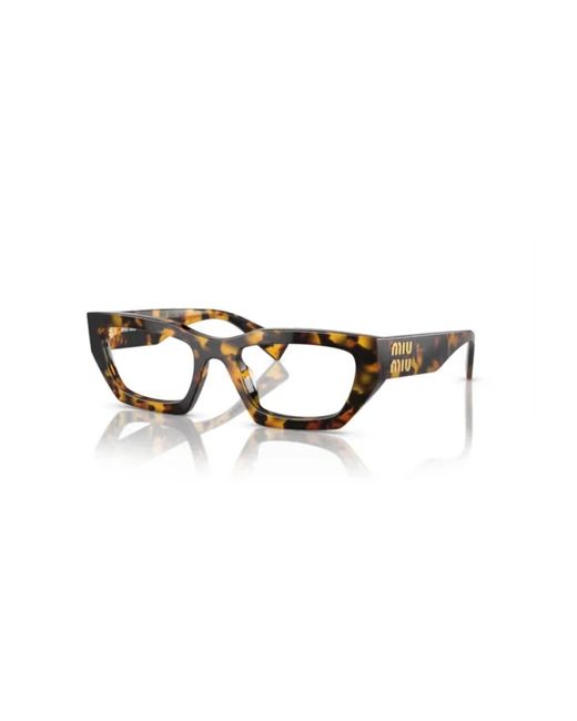 Glasses Miu Miu de color Black
