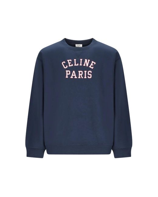 Céline Blue Sweatshirts for men