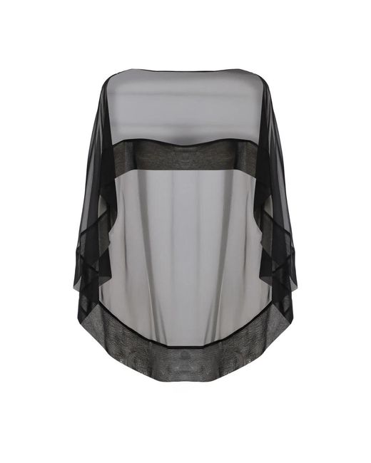 Capes Alberta Ferretti de color Gray