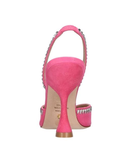 Stuart Weitzman Pink With Heel