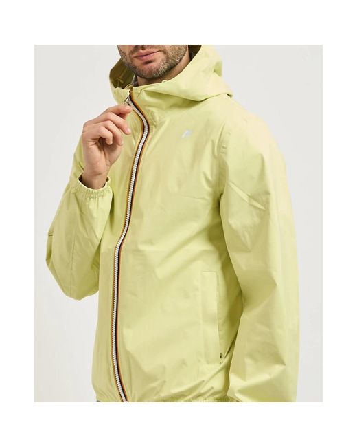 Light Jackets K-Way de hombre de color Metallic