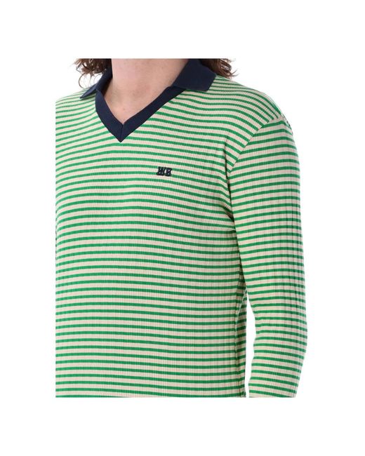 Wales Bonner Sonic polo shirt in Green für Herren