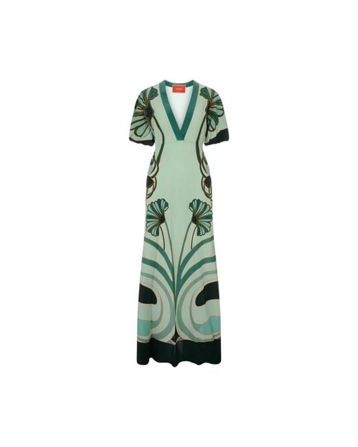 LaDoubleJ Green Maxi Dresses