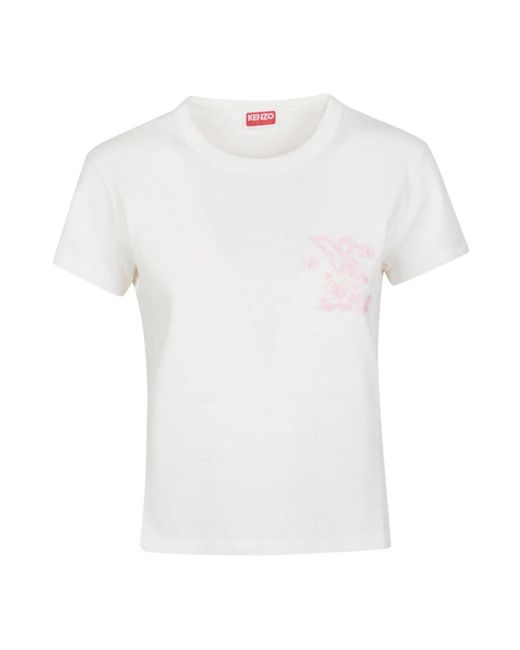 KENZO White T-Shirts