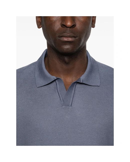 HUGO Blue V-Neck Knitwear for men