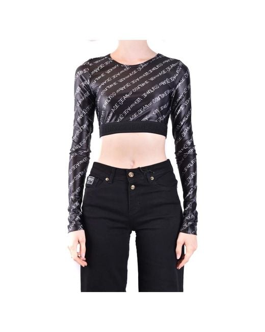 Versace Black Stylische sweaters für trendige looks