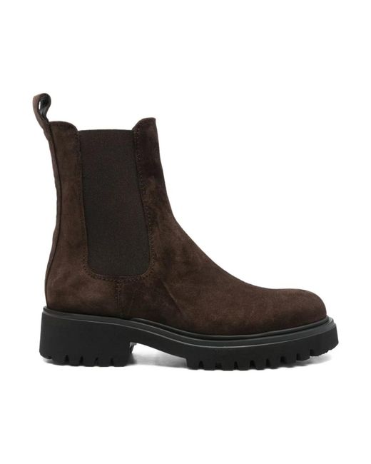 Guglielmo Rotta Brown Chelsea Boots