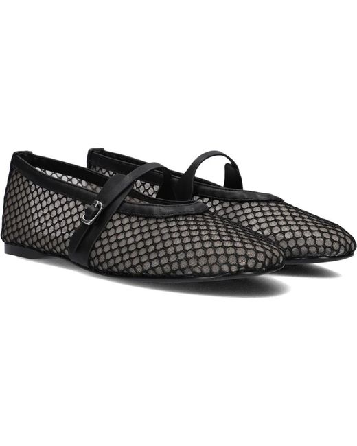 Steve Madden Black Ballerina Shoes