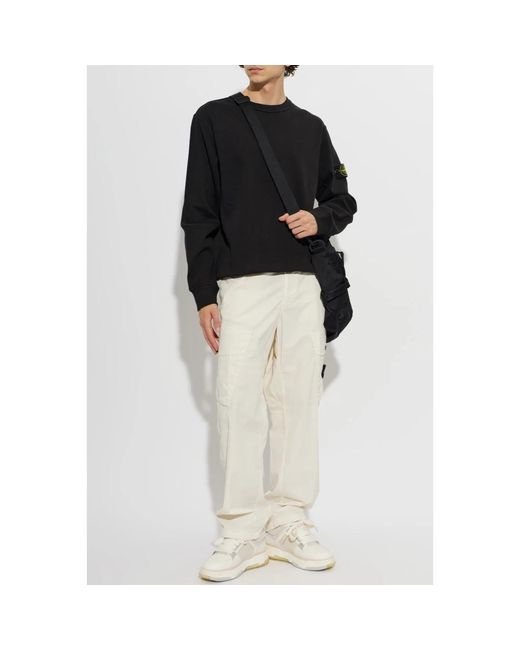 Stone Island Black Sweatshirts for men