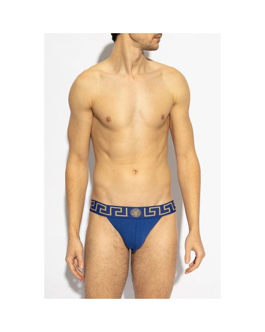 Bottoms di Versace in Blue da Uomo
