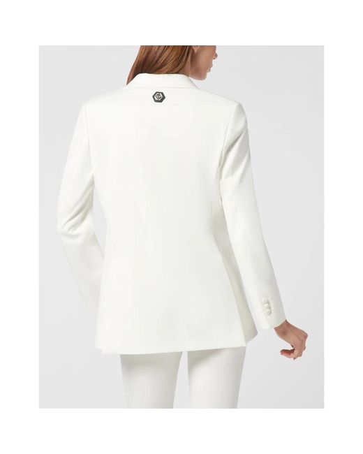 Philipp Plein Jassen ,Wit ,Blazers in het White