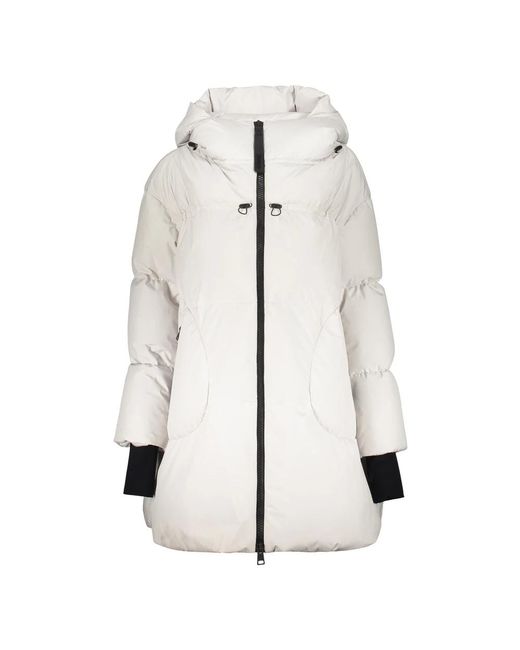 Down Coats di Herno in White