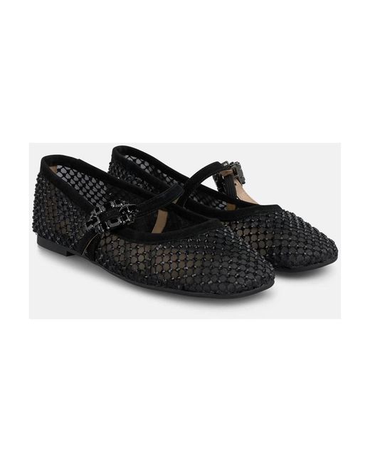 Alma En Pena. Black Ballerina Shoes