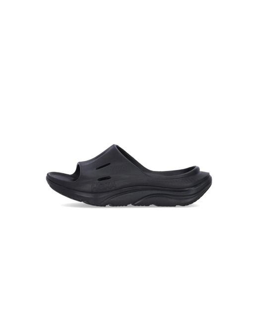 Hoka One One Blue Sliders for men