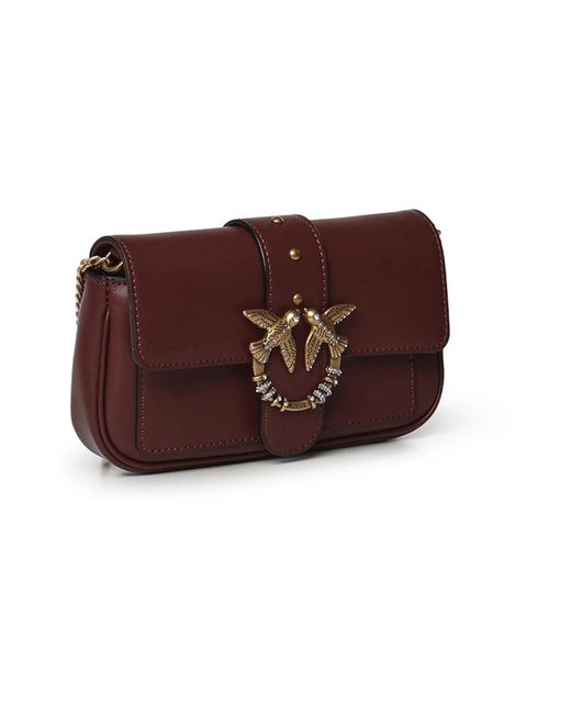 Pinko Brown Cross Body Bags