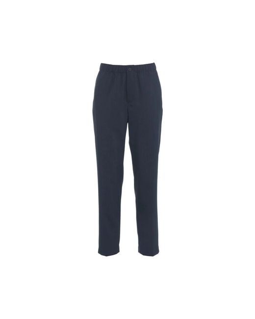 Cruna Blaue Slim Fit Burano Hose in Blue für Herren