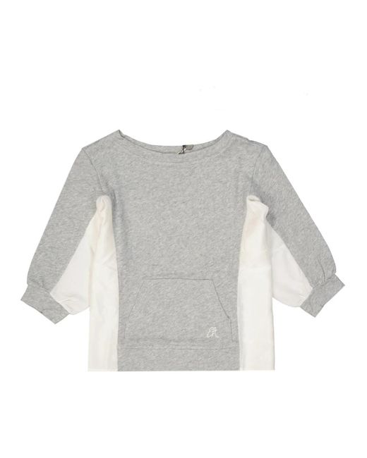 Emporio Armani Gray Sweatshirts