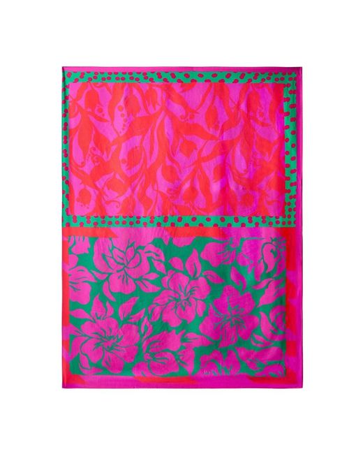 Dries Van Noten Pink Flara Schal