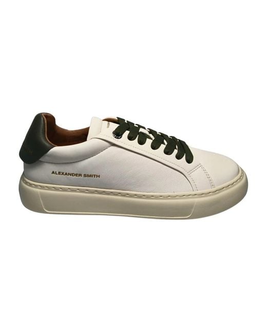 Alexander Smith White Sneakers for men