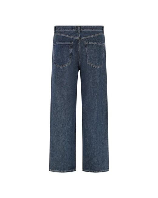 Agolde Blue Straight Fit Jeans