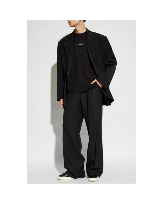 Versace Jeans Couture Black T-Shirts for men