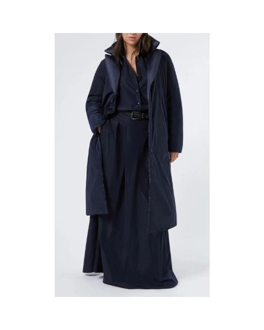 Marina Rinaldi Blue Parkas